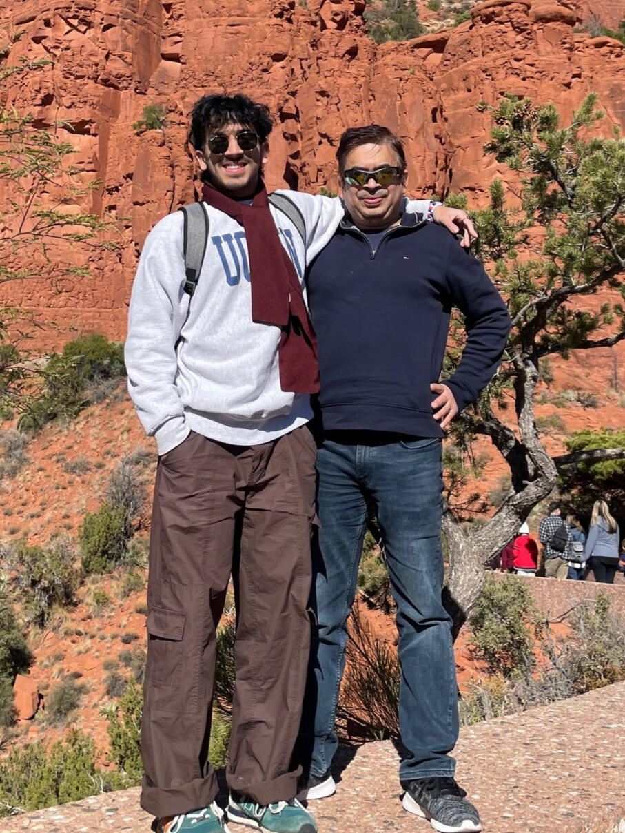 Picture of me and my old man!